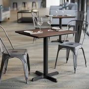 Brown 30x24 Tabletop-X Base