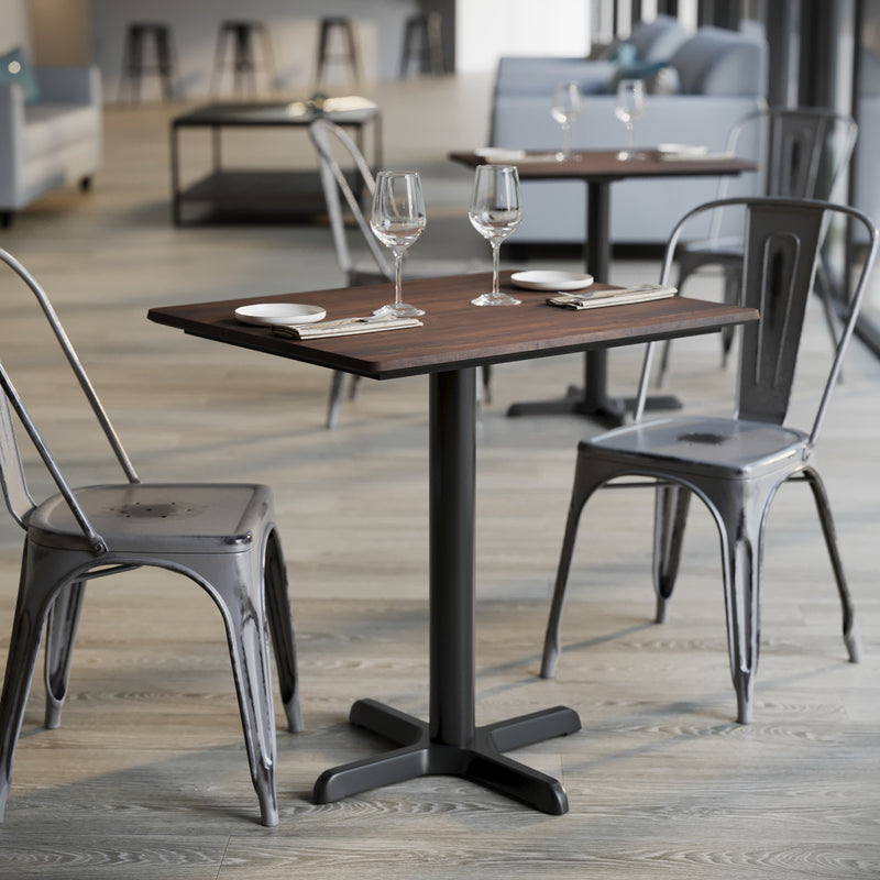Brown 30x24 Tabletop-X Base