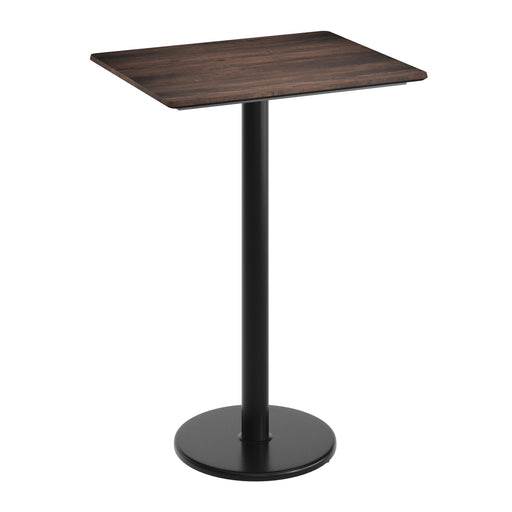 BN 30x24 Table-RD Bar Base