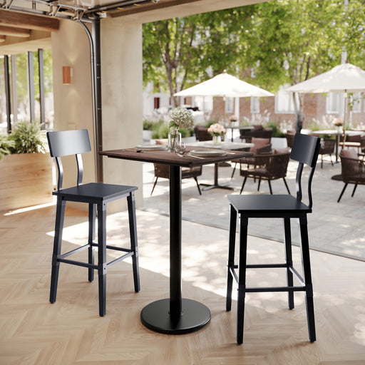 BN 30x24 Table-RD Bar Base