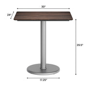 Brown 30x24 Tabletop-Base