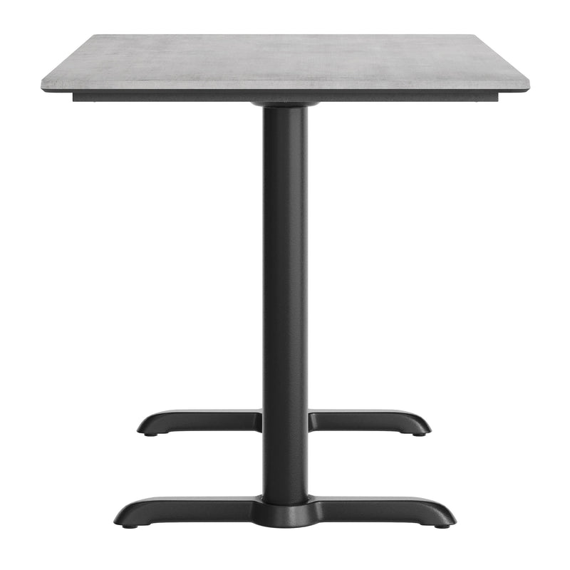 Gray 48x30 Tabletop-T Bases