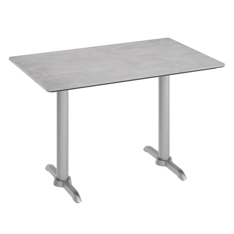 Gray 48x30 Tabletop-T Base