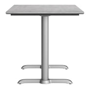 Gray 48x30 Tabletop-T Base
