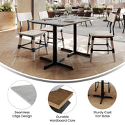Gray 48x30 Tabletop-X Base
