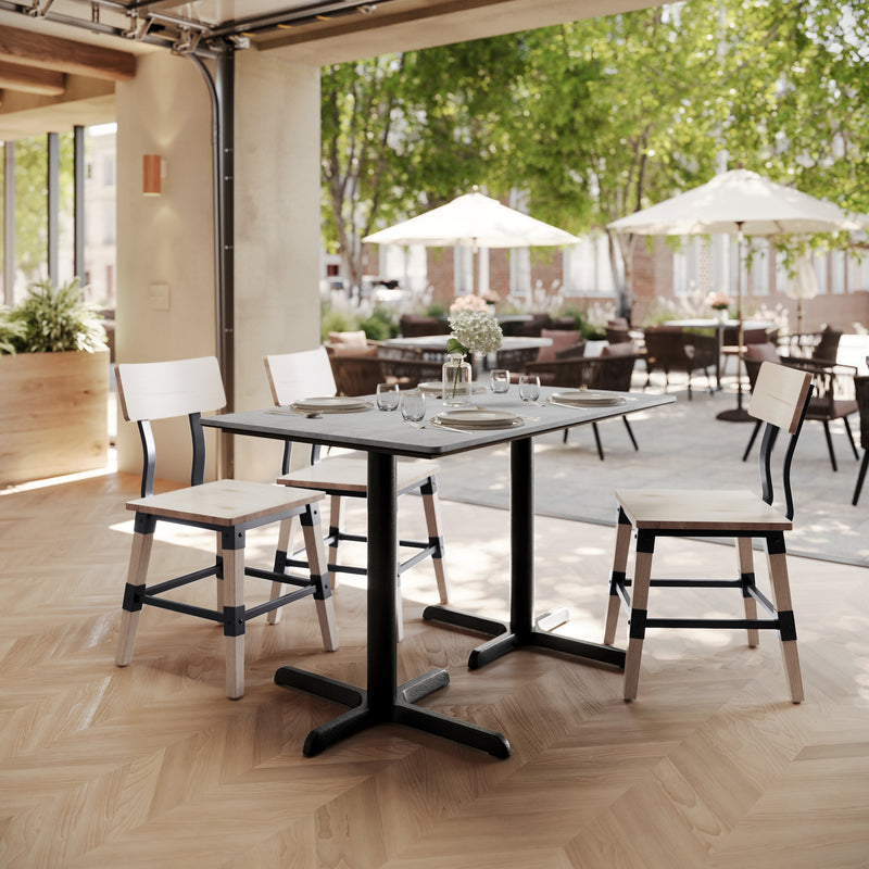 Gray 48x30 Tabletop-X Base