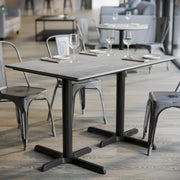 Gray 48x30 Tabletop-X Base