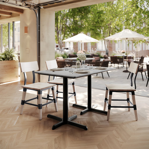 Gray 48x30 Tabletop-X Base