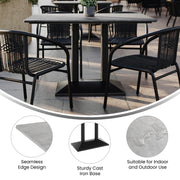 GY 48x30 Tabletop-Black Base