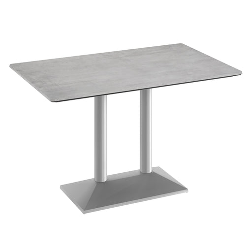 GY 48x30 Tabletop-Silver Base