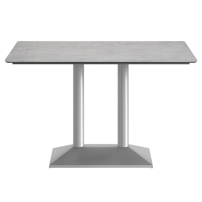 GY 48x30 Tabletop-Silver Base