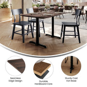 Brown 48x30 Tabletop-T Bases