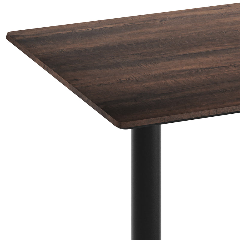 Brown 48x30 Tabletop-T Bases
