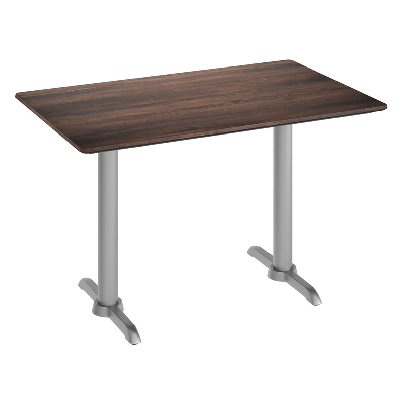 Brown 48x30 Tabletop-T Base