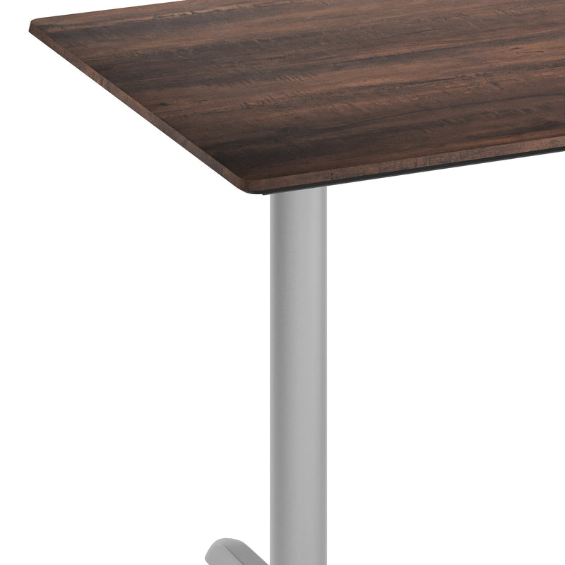 Brown 48x30 Tabletop-T Base