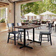 Brown 48x30 Tabletop-X Base