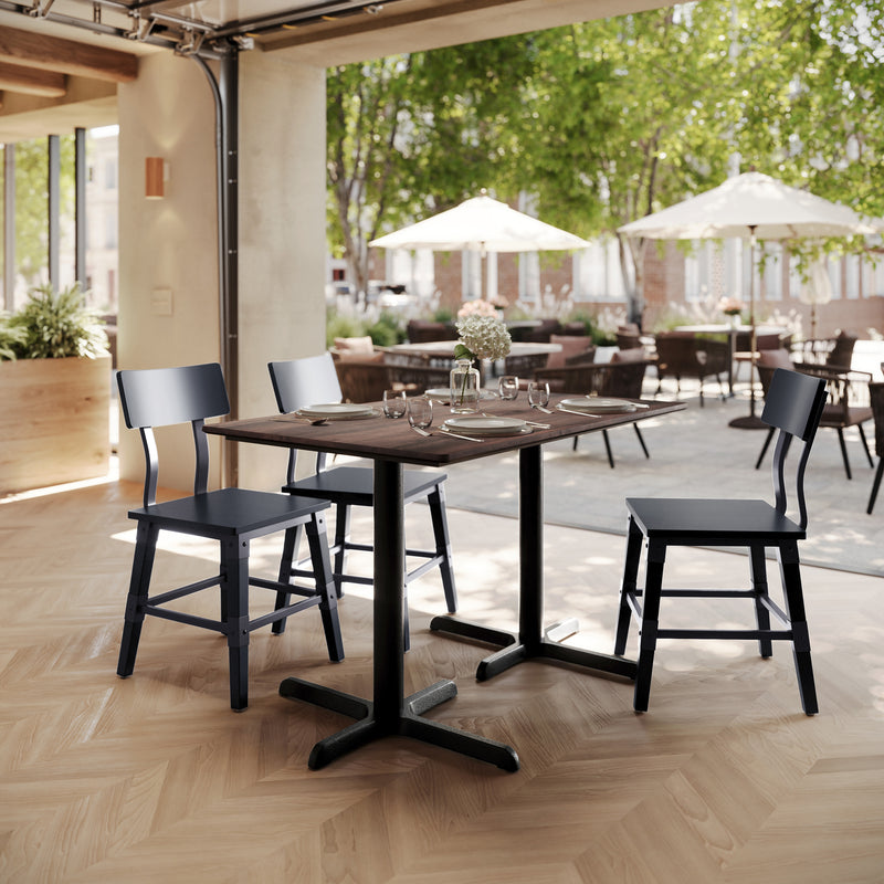 Brown 48x30 Tabletop-X Base