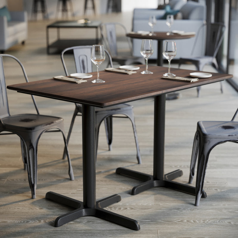 Brown 48x30 Tabletop-X Base