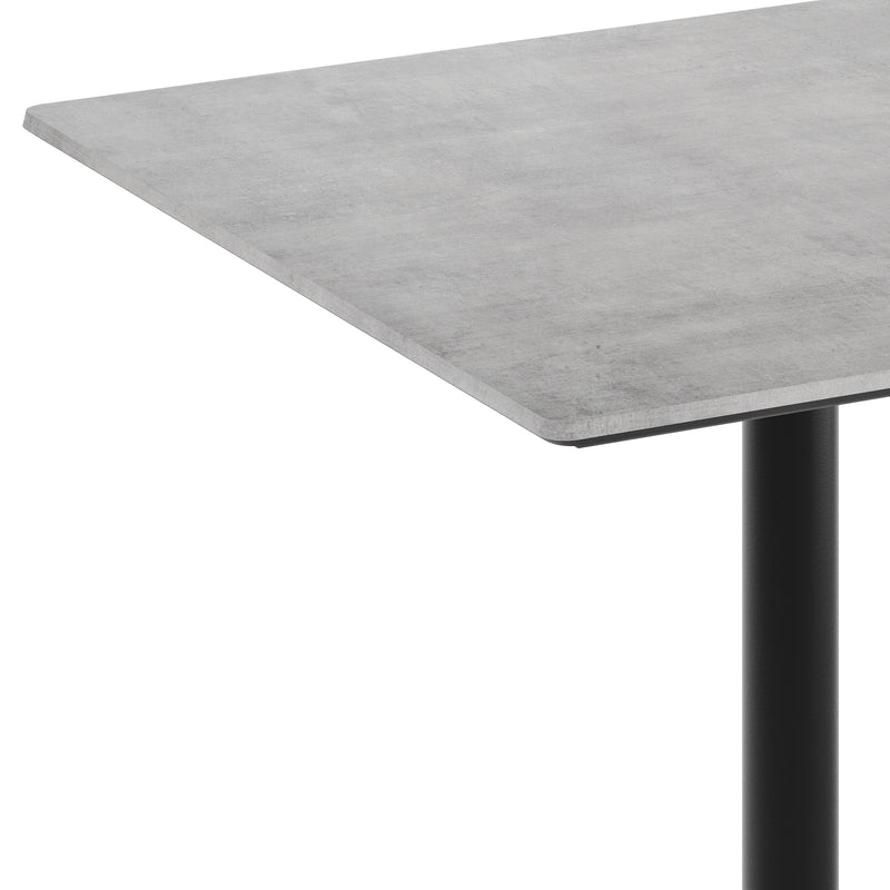 Gray 36" SQ Tabletop-X Base