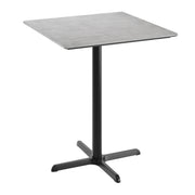 GY 36" SQ Tabletop-X Bar Base