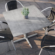 Gray 36" Tabletop-X Base