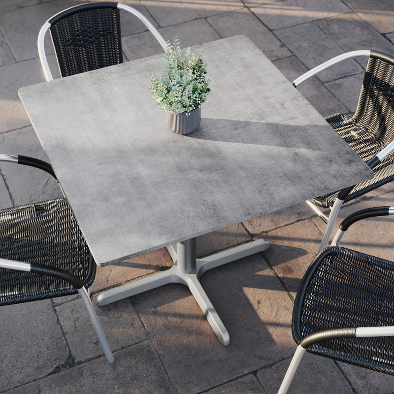 Gray 36" Tabletop-X Base
