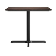 Brown 36" SQ Tabletop-X Base