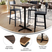 BN 36" SQ Tabletop-X Bar Base