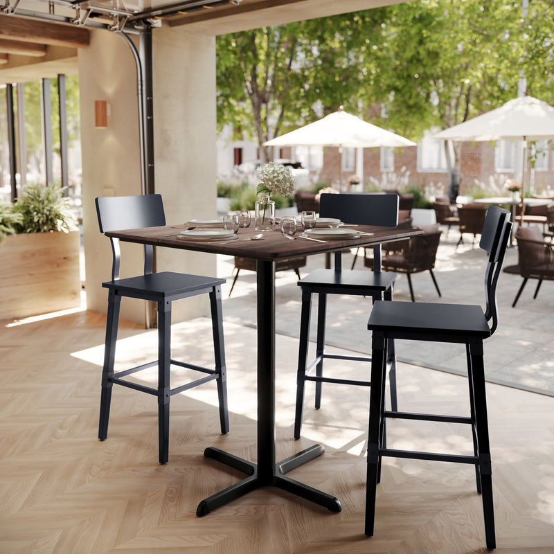 BN 36" SQ Tabletop-X Bar Base