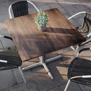 Brown 36" Tabletop-X Base