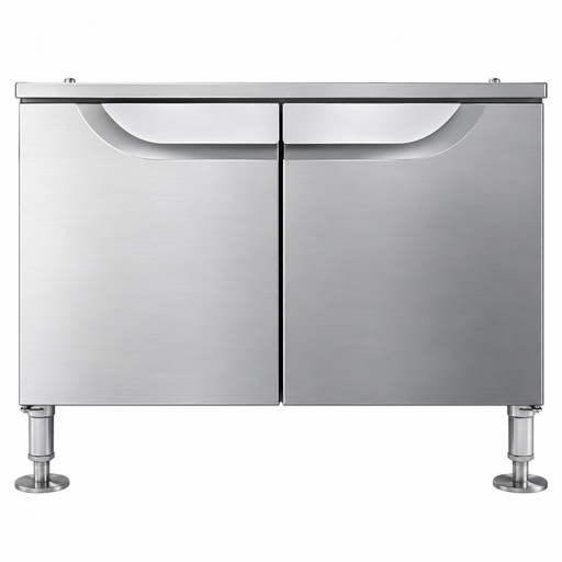 Atosa ASR-5171D Combi Oven Stand with Racking and Doors