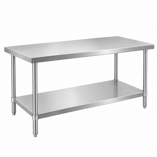 Atosa ST3030EC stainless steel commercial work table with undershelf