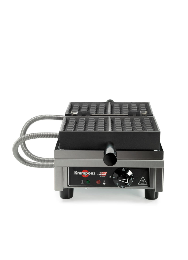 Krampouz WECDBAAS 4x6 180 Degree Waffle Maker Made In France
