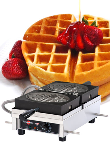 Krampouz WECDCAAS Round Waffle Maker Made In France