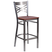 Clear X Stool-Cherry Seat