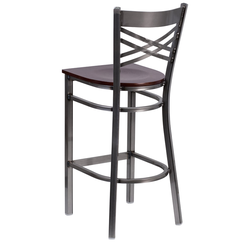 Clear X Stool-Wal Seat