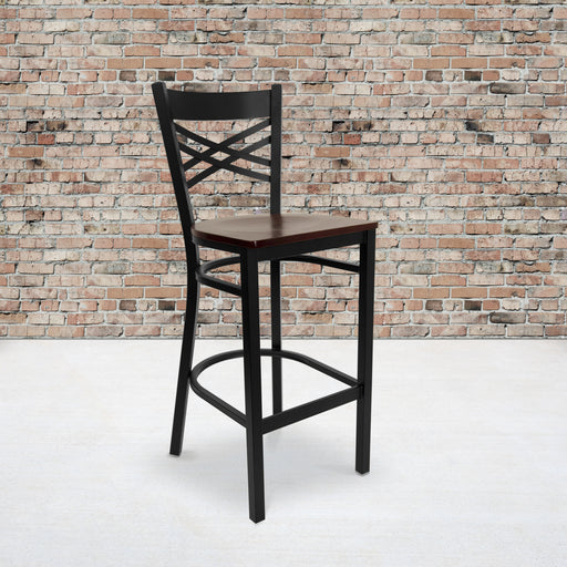 Black X Stool-Mah Seat