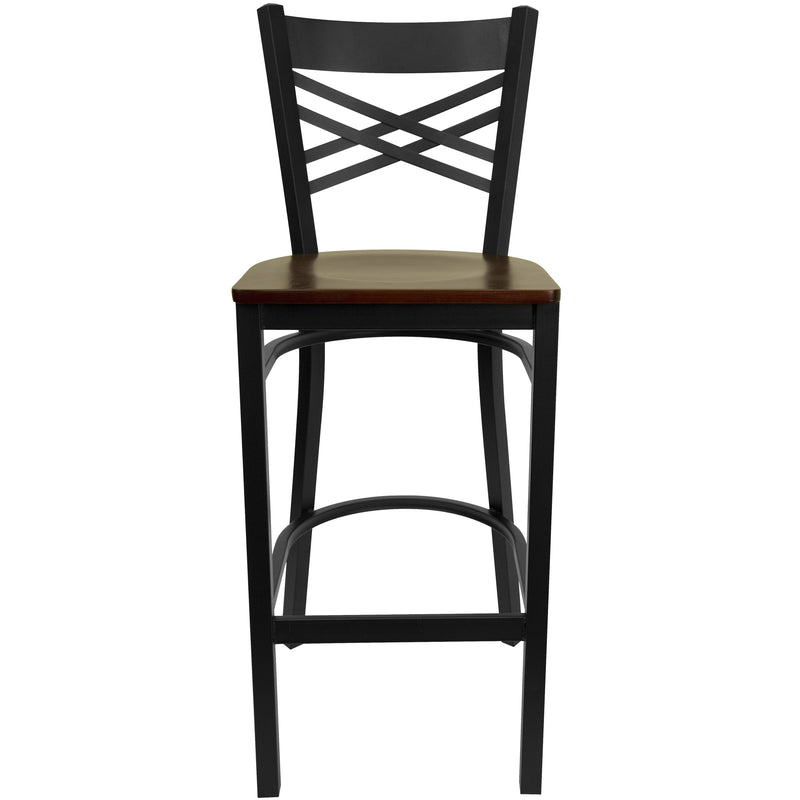 Black X Stool-Mah Seat