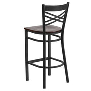 Black X Stool-Wal Seat