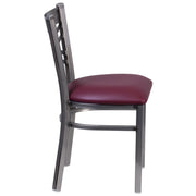 Clear X Chair-Burg Seat