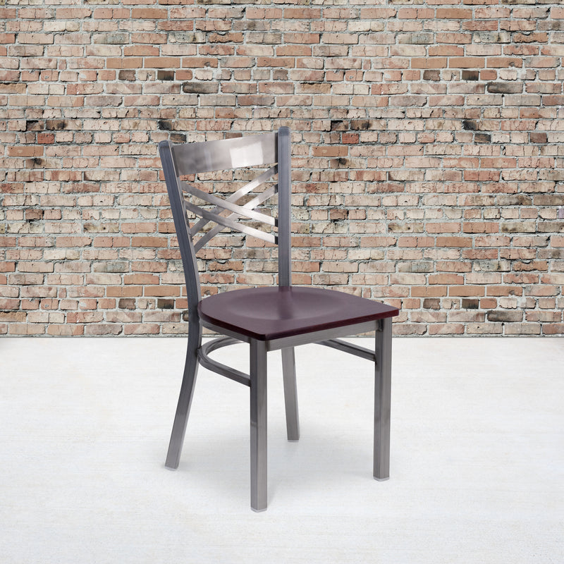 Clear X Chair-Mah Seat
