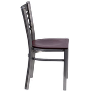 Clear X Chair-Mah Seat