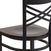 Black X Chair-Wal Seat