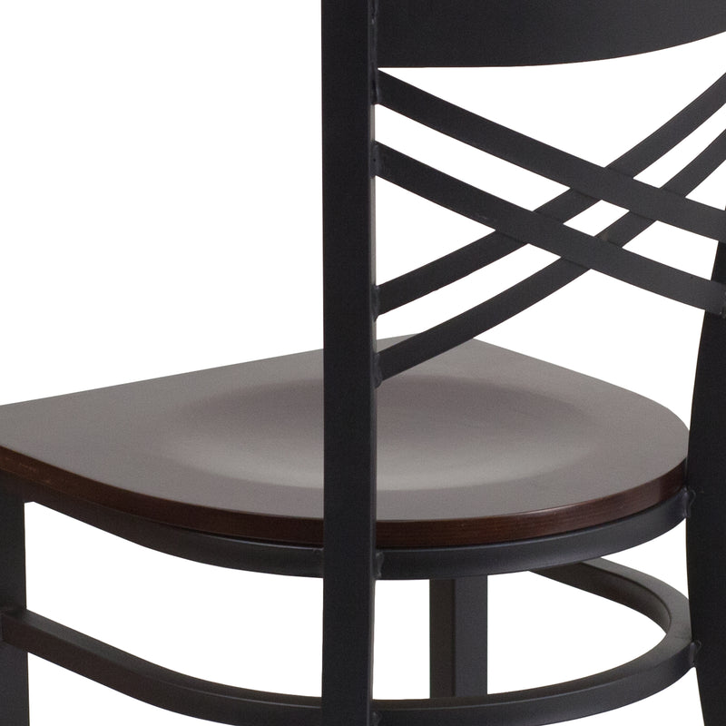 Black X Chair-Wal Seat