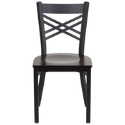 Black X Chair-Wal Seat