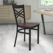 Black X Chair-Wal Seat