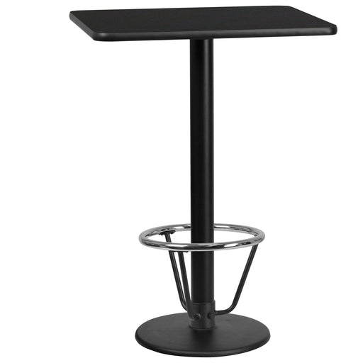 24x30 Black Table-18RD Base