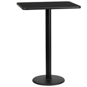 24x30 Black Table-18RD Base