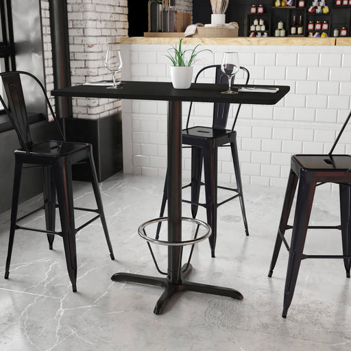 24x42 Table-23.5x29.5 X-Base