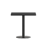 30SQ Black Table-18RD Base